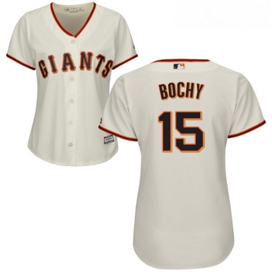 Womens Majestic San Francisco Giants 15 Bruce Bochy Replica Cream Home Cool Base MLB Jersey Womens Majestic San Francisco Giants 15 Bruce Bochy Replica Cream Home Cool Base MLB Jersey