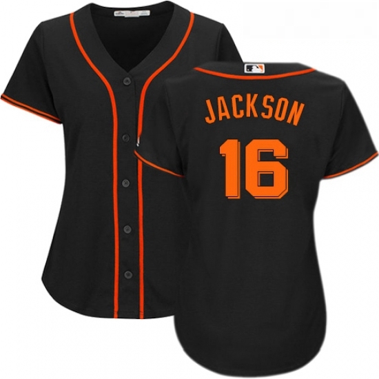 Womens Majestic San Francisco Giants 16 Austin Jackson Authentic Black Alternate Cool Base MLB Jersey Womens Majestic San Francisco Giants 16 Austin Jackson Authentic Black Alternate Cool Base MLB Jersey