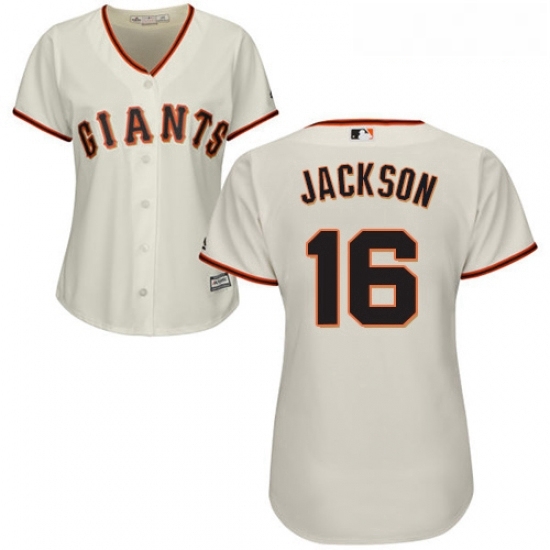 Womens Majestic San Francisco Giants 16 Austin Jackson Replica Cream Home Cool Base MLB Jersey Womens Majestic San Francisco Giants 16 Austin Jackson Replica Cream Home Cool Base MLB Jersey