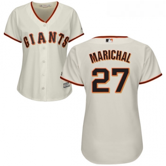 Womens Majestic San Francisco Giants 27 Juan Marichal Replica Cream Home Cool Base MLB Jersey Womens Majestic San Francisco Giants 27 Juan Marichal Replica Cream Home Cool Base MLB Jersey
