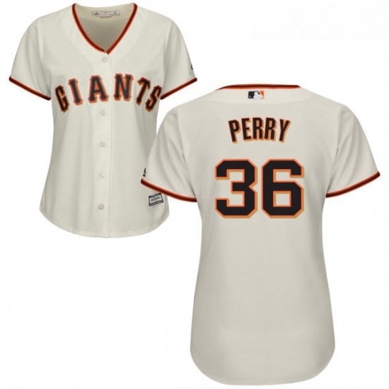 Womens Majestic San Francisco Giants 36 Gaylord Perry Replica Cream Home Cool Base MLB Jersey Womens Majestic San Francisco Giants 36 Gaylord Perry Replica Cream Home Cool Base MLB Jersey