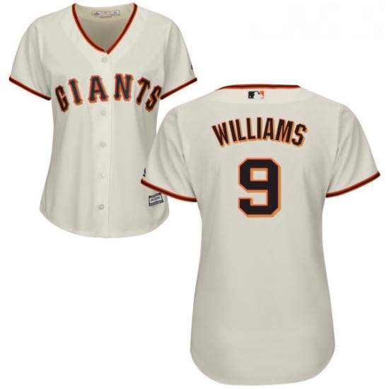 Womens Majestic San Francisco Giants 9 Matt Williams Replica Cream Home Cool Base MLB Jersey Womens Majestic San Francisco Giants 9 Matt Williams Replica Cream Home Cool Base MLB Jersey