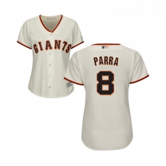 Womens San Francisco Giants 8 Gerardo Parra Replica Cream Home Cool Base Baseball Jersey Womens San Francisco Giants 8 Gerardo Parra Replica Cream Home Cool Base Baseball Jersey