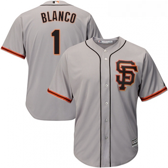 Youth Majestic San Francisco Giants 1 Gregor Blanco Authentic Grey Road 2 Cool Base MLB Jersey Youth Majestic San Francisco Giants 1 Gregor Blanco Authentic Grey Road 2 Cool Base MLB Jersey