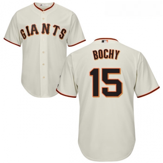 Youth Majestic San Francisco Giants 15 Bruce Bochy Replica Cream Home Cool Base MLB Jersey Youth Majestic San Francisco Giants 15 Bruce Bochy Replica Cream Home Cool Base MLB Jersey