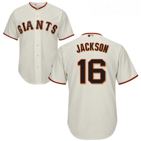 Youth Majestic San Francisco Giants 16 Austin Jackson Authentic Cream Home Cool Base MLB Jersey Youth Majestic San Francisco Giants 16 Austin Jackson Authentic Cream Home Cool Base MLB Jersey