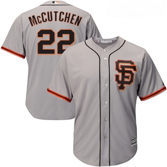 Youth Majestic San Francisco Giants 22 Andrew McCutchen Authentic Grey Road 2 Cool Base MLB Jersey Youth Majestic San Francisco Giants 22 Andrew McCutchen Authentic Grey Road 2 Cool Base MLB Jersey