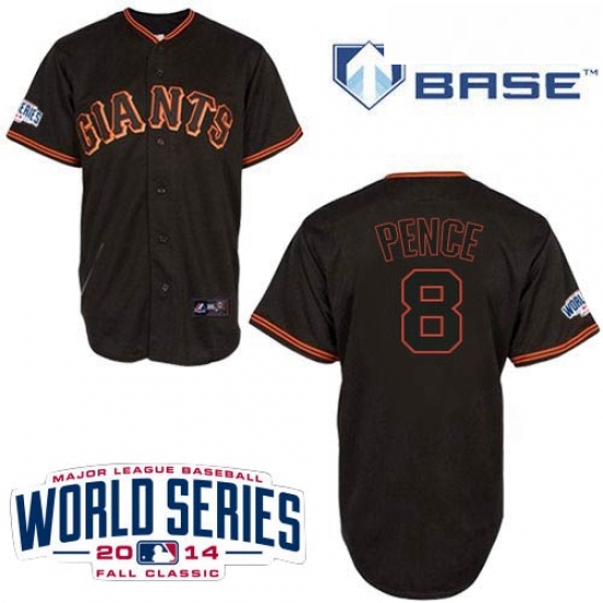Youth Majestic San Francisco Giants 8 Hunter Pence Replica Black Cool Base 2014 World Series Patch MLB Jersey Youth Majestic San Francisco Giants 8 Hunter Pence Replica Black Cool Base 2014 World Series Patch MLB Jersey