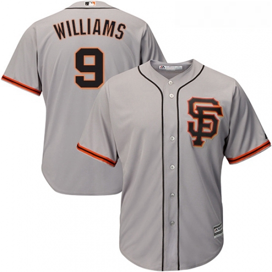 Youth Majestic San Francisco Giants 9 Matt Williams Replica Grey Road 2 Cool Base MLB Jersey Youth Majestic San Francisco Giants 9 Matt Williams Replica Grey Road 2 Cool Base MLB Jersey