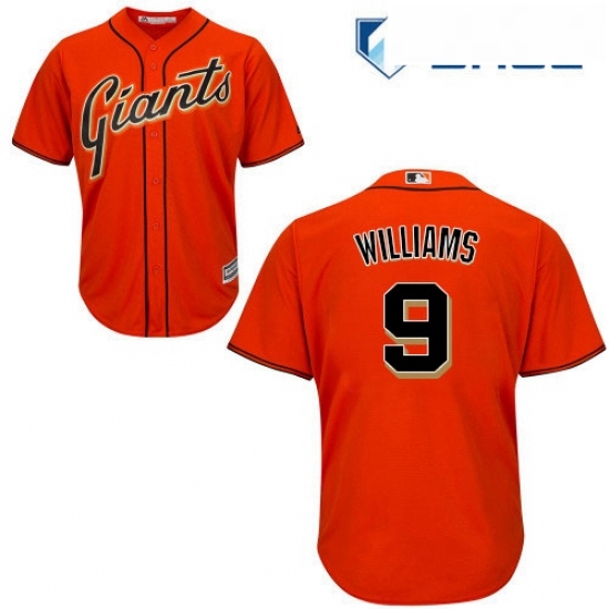 Youth Majestic San Francisco Giants 9 Matt Williams Replica Orange Alternate Cool Base MLB Jersey Youth Majestic San Francisco Giants 9 Matt Williams Replica Orange Alternate Cool Base MLB Jersey