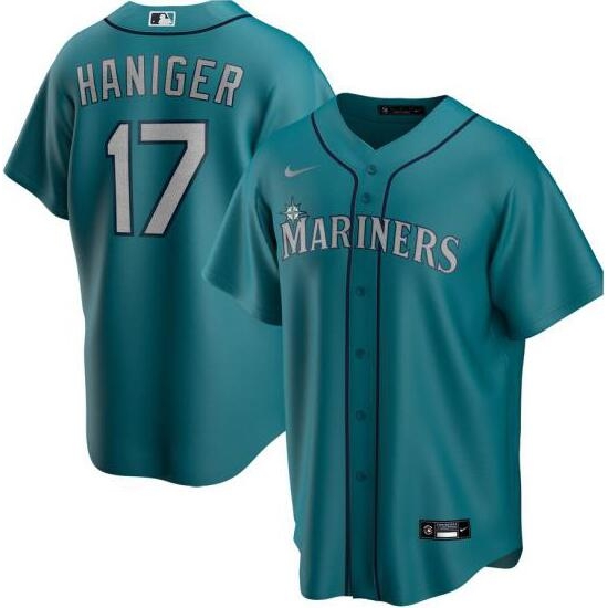 Mariners 17 Mitch Haniger Green 2020 Nike Cool Base Jersey Mariners 17 Mitch Haniger Green 2020 Nike Cool Base Jersey