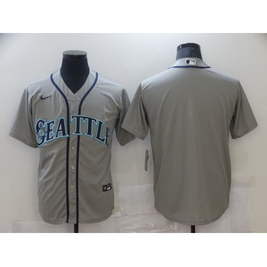 Men Nike Seattle Mariners Grey Stitched MLB Blank Cool Base Nike Jersey Men Nike Seattle Mariners Grey Stitched MLB Blank Cool Base Nike Jersey
