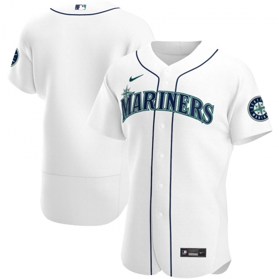 Men Seattle Mariners Men Nike White Home 2020 Flex Base MLB Jersey Men Seattle Mariners Men Nike White Home 2020 Flex Base MLB Jersey