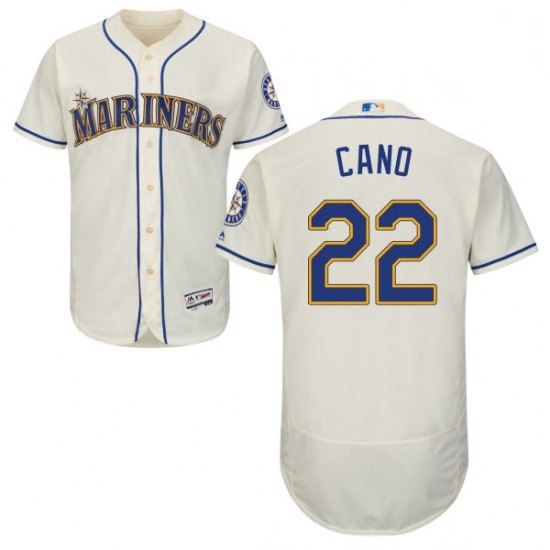 Mens Majestic Seattle Mariners 22 Robinson Cano Cream Alternate Flex Base Authentic Collection MLB Jersey Mens Majestic Seattle Mariners 22 Robinson Cano Cream Alternate Flex Base Authentic Collection MLB Jersey