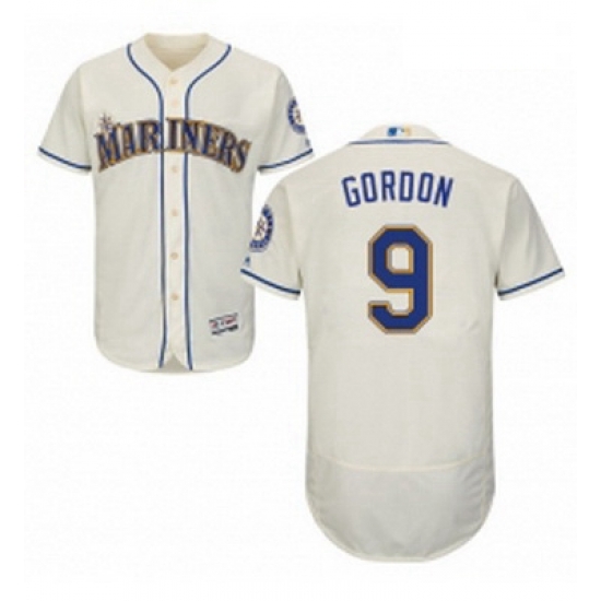Mens Majestic Seattle Mariners 9 Dee Gordon Cream Alternate Flex Base Authentic Collection MLB Jersey Mens Majestic Seattle Mariners 9 Dee Gordon Cream Alternate Flex Base Authentic Collection MLB Jersey
