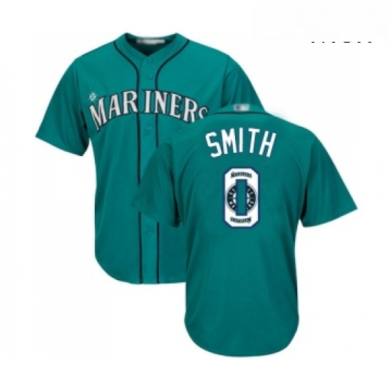 Mens Seattle Mariners 0 Mallex Smith Authentic Teal Green Team Logo Fashion Cool Base Baseball Jersey Mens Seattle Mariners 0 Mallex Smith Authentic Teal Green Team Logo Fashion Cool Base Baseball Jersey