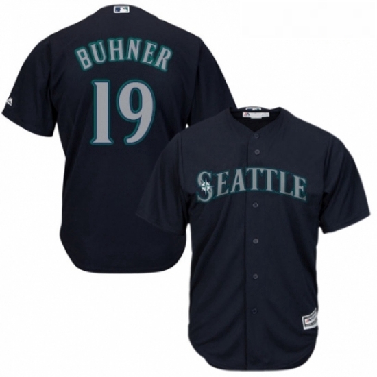 Youth Majestic Seattle Mariners 19 Jay Buhner Replica Navy Blue Alternate 2 Cool Base MLB Jersey Youth Majestic Seattle Mariners 19 Jay Buhner Replica Navy Blue Alternate 2 Cool Base MLB Jersey
