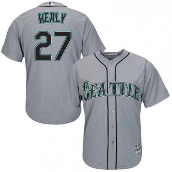 Youth Majestic Seattle Mariners 27 Ryon Healy Authentic Grey Road Cool Base MLB Jersey Youth Majestic Seattle Mariners 27 Ryon Healy Authentic Grey Road Cool Base MLB Jersey
