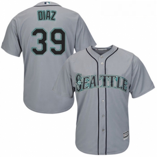 Youth Majestic Seattle Mariners 39 Edwin Diaz Replica Grey Road Cool Base MLB Jersey Youth Majestic Seattle Mariners 39 Edwin Diaz Replica Grey Road Cool Base MLB Jersey