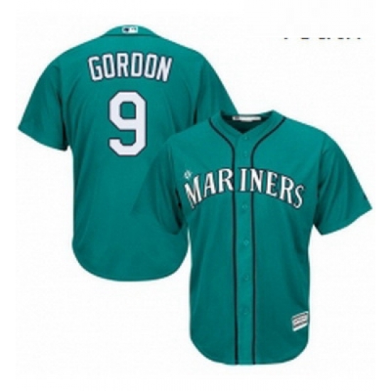 Youth Majestic Seattle Mariners 9 Dee Gordon Replica Teal Green Alternate Cool Base MLB Jersey Youth Majestic Seattle Mariners 9 Dee Gordon Replica Teal Green Alternate Cool Base MLB Jersey