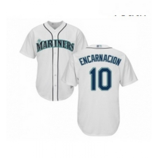 Youth Seattle Mariners 10 Edwin Encarnacion Replica White Home Cool Base Baseball Jersey Youth Seattle Mariners 10 Edwin Encarnacion Replica White Home Cool Base Baseball Jersey