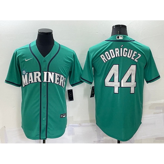 Youth Seattle Mariners 44 Julio Rodriguez Ray Green Stitched MLB Cool Base Nike Jersey Youth Seattle Mariners 44 Julio Rodriguez Ray Green Stitched MLB Cool Base Nike Jersey