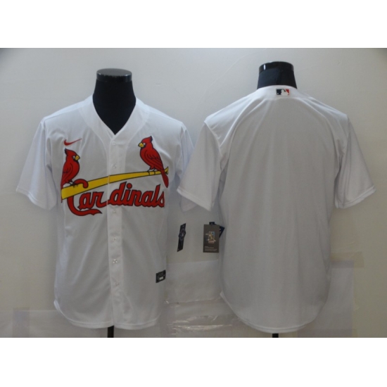 Men St. Louis Cardinals Nike White Blank Jersey II Men St. Louis Cardinals Nike White Blank Jersey II
