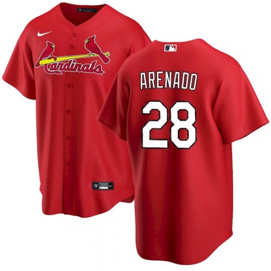 Men St. Louis Cardinals Nolan Arenado Red Jersey Home Cool Base Men St. Louis Cardinals Nolan Arenado Red Jersey Home Cool Base