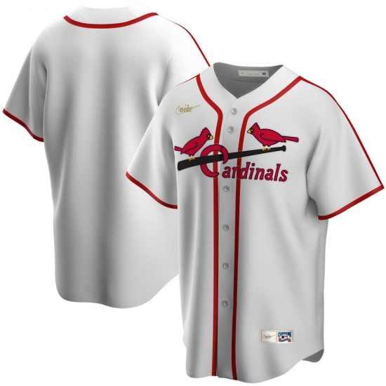 Men St Louis St.Louis Cardinals Nike Home Cooperstown Collection Team MLB Jersey White Men St Louis St.Louis Cardinals Nike Home Cooperstown Collection Team MLB Jersey White