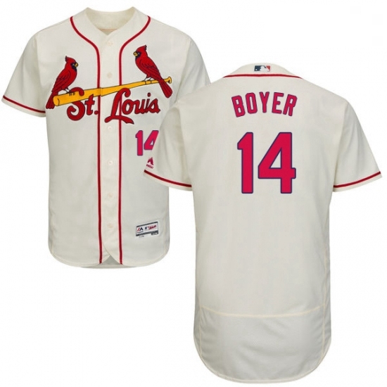 Mens Majestic St Louis Cardinals 14 Ken Boyer Cream Alternate Flex Base Authentic Collection MLB Jersey Mens Majestic St Louis Cardinals 14 Ken Boyer Cream Alternate Flex Base Authentic Collection MLB Jersey