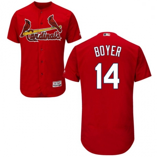 Mens Majestic St Louis Cardinals 14 Ken Boyer Red Alternate Flex Base Authentic Collection MLB Jersey Mens Majestic St Louis Cardinals 14 Ken Boyer Red Alternate Flex Base Authentic Collection MLB Jersey