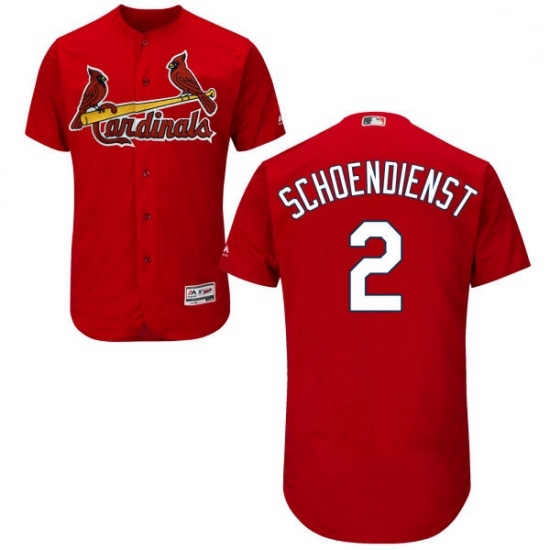 Mens Majestic St Louis Cardinals 2 Red Schoendienst Red Alternate Flex Base Authentic Collection MLB Jersey Mens Majestic St Louis Cardinals 2 Red Schoendienst Red Alternate Flex Base Authentic Collection MLB Jersey