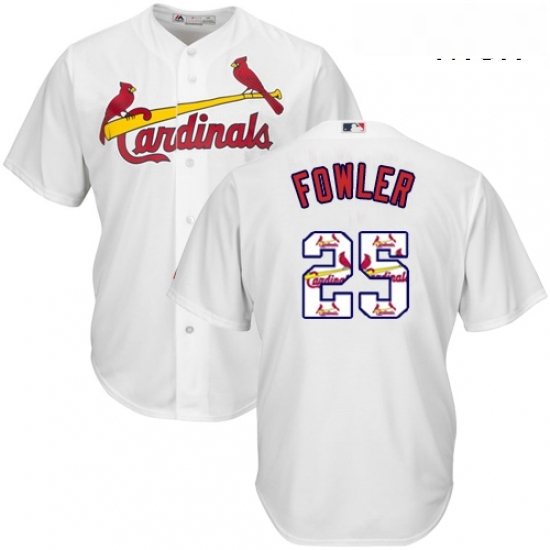 Mens Majestic St Louis Cardinals 25 Dexter Fowler Authentic White Team Logo Fashion Cool Base MLB Jersey Mens Majestic St Louis Cardinals 25 Dexter Fowler Authentic White Team Logo Fashion Cool Base MLB Jersey