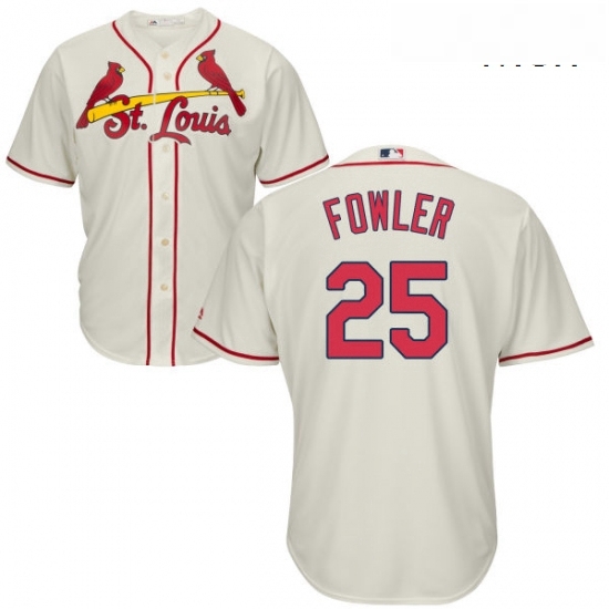 Mens Majestic St Louis Cardinals 25 Dexter Fowler Replica Cream Alternate Cool Base MLB Jersey Mens Majestic St Louis Cardinals 25 Dexter Fowler Replica Cream Alternate Cool Base MLB Jersey