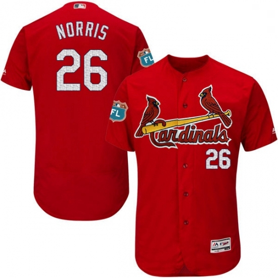 Mens Majestic St Louis Cardinals 26 Bud Norris Red Alternate Flex Base Authentic Collection MLB Jersey Mens Majestic St Louis Cardinals 26 Bud Norris Red Alternate Flex Base Authentic Collection MLB Jersey