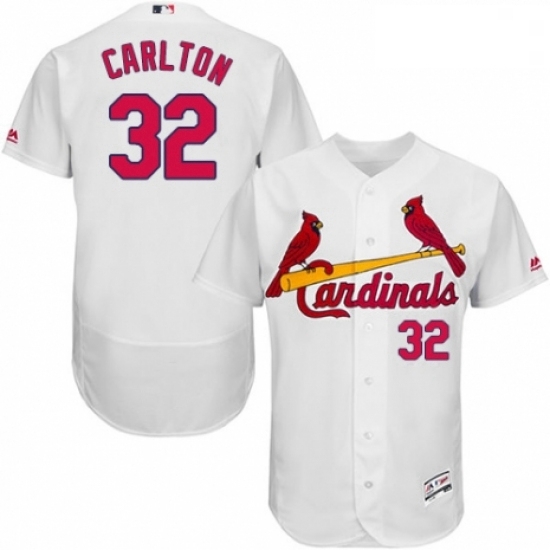 Mens Majestic St Louis Cardinals 32 Steve Carlton White Home Flex Base Authentic Collection MLB Jersey Mens Majestic St Louis Cardinals 32 Steve Carlton White Home Flex Base Authentic Collection MLB Jersey