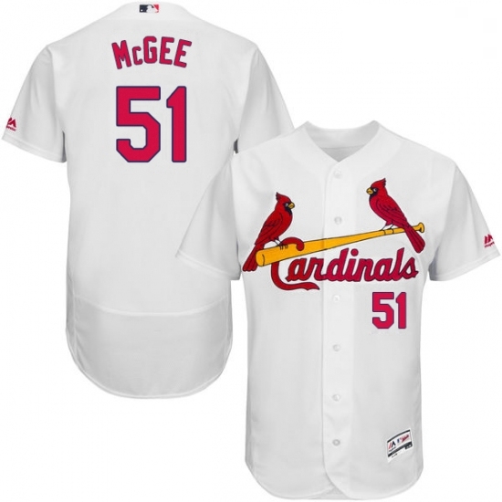 Mens Majestic St Louis Cardinals 51 Willie McGee White Home Flex Base Authentic Collection MLB Jersey Mens Majestic St Louis Cardinals 51 Willie McGee White Home Flex Base Authentic Collection MLB Jersey