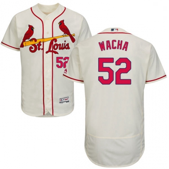 Mens Majestic St Louis Cardinals 52 Michael Wacha Cream Alternate Flex Base Authentic Collection MLB Jersey Mens Majestic St Louis Cardinals 52 Michael Wacha Cream Alternate Flex Base Authentic Collection MLB Jersey