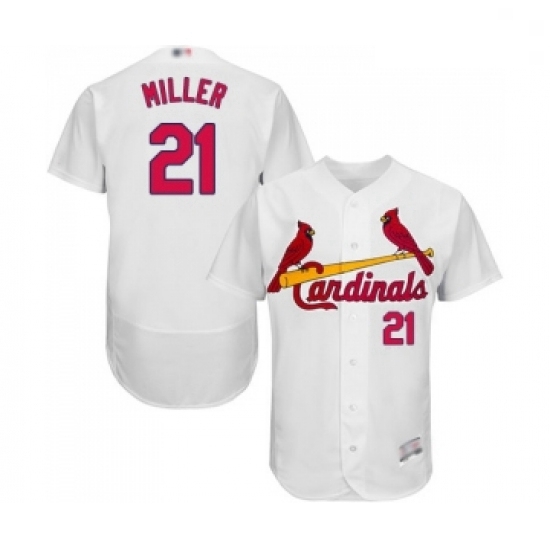 Mens St Louis Cardinals 21 Andrew Miller White Home Flex Base Authentic Collection Baseball Jersey Mens St Louis Cardinals 21 Andrew Miller White Home Flex Base Authentic Collection Baseball Jersey