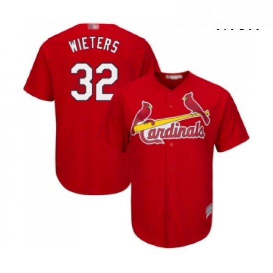 Mens St Louis Cardinals 32 Matt Wieters Replica Red Cool Base Baseball Jersey Mens St Louis Cardinals 32 Matt Wieters Replica Red Cool Base Baseball Jersey