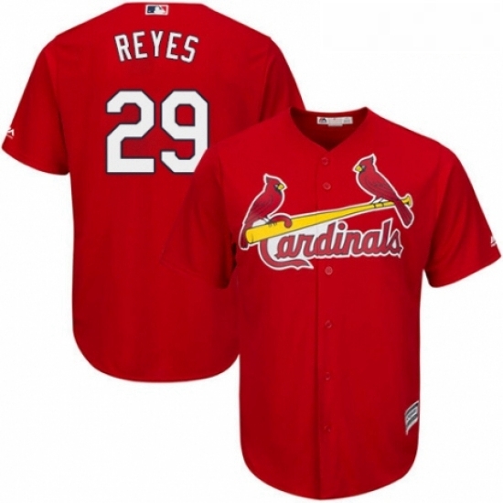 Youth Majestic St Louis Cardinals 29 lex Reyes Replica Red Alternate Cool Base MLB Jersey Youth Majestic St Louis Cardinals 29 lex Reyes Replica Red Alternate Cool Base MLB Jersey