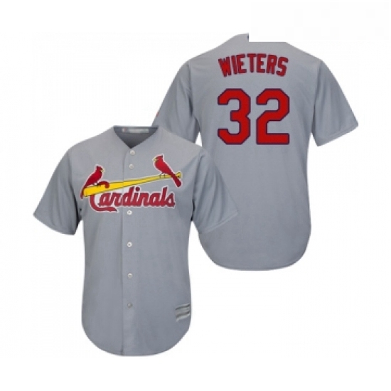 Youth St Louis Cardinals 32 Matt Wieters Replica Grey Road Cool Base Baseball Jersey Youth St Louis Cardinals 32 Matt Wieters Replica Grey Road Cool Base Baseball Jersey