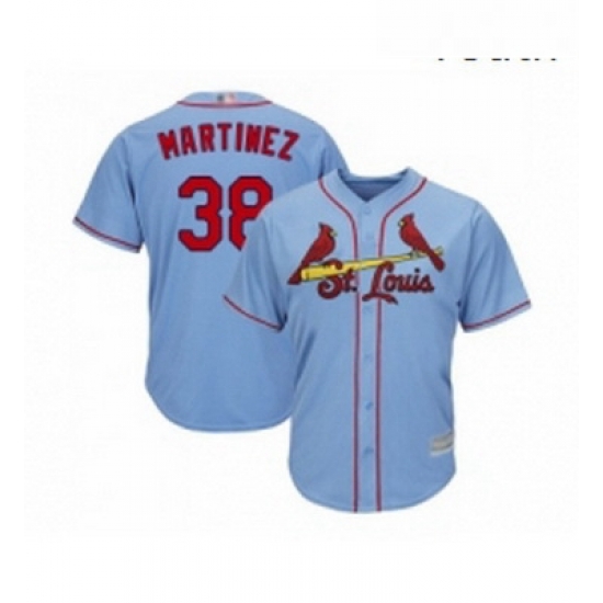 Youth St Louis Cardinals 38 Jose Martinez Replica Light Blue Alternate Cool Base Baseball Jersey Youth St Louis Cardinals 38 Jose Martinez Replica Light Blue Alternate Cool Base Baseball Jersey
