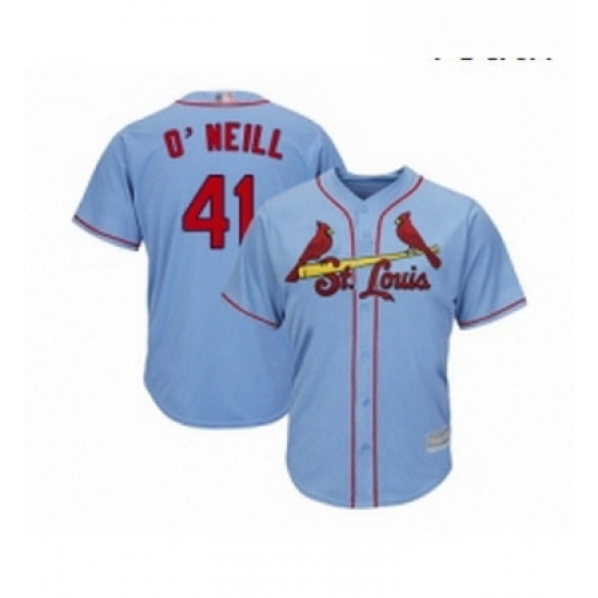 Youth St Louis Cardinals 41 Tyler O Neill Replica Light Blue Alternate Cool Base Baseball Jersey Youth St Louis Cardinals 41 Tyler O Neill Replica Light Blue Alternate Cool Base Baseball Jersey