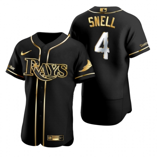 Men Tampa Bay Rays 4 Blake Snell Black Gold 2020 Nike Flexbase Jersey Men Tampa Bay Rays 4 Blake Snell Black Gold 2020 Nike Flexbase Jersey