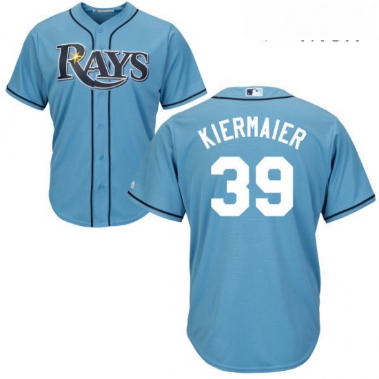 Mens Majestic Tampa Bay Rays 39 Kevin Kiermaier Replica Light Blue Alternate 2 Cool Base MLB Jersey Mens Majestic Tampa Bay Rays 39 Kevin Kiermaier Replica Light Blue Alternate 2 Cool Base MLB Jersey