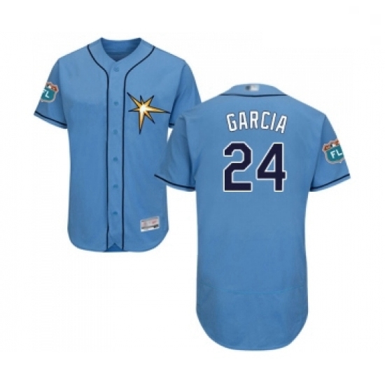 Mens Tampa Bay Rays 24 Avisail Garcia Columbia Alternate Flex Base Authentic Collection Baseball Jersey Mens Tampa Bay Rays 24 Avisail Garcia Columbia Alternate Flex Base Authentic Collection Baseball Jersey