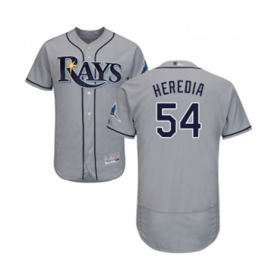 Mens Tampa Bay Rays 54 Guillermo Heredia Grey Road Flex Base Authentic Collection Baseball Jersey Mens Tampa Bay Rays 54 Guillermo Heredia Grey Road Flex Base Authentic Collection Baseball Jersey