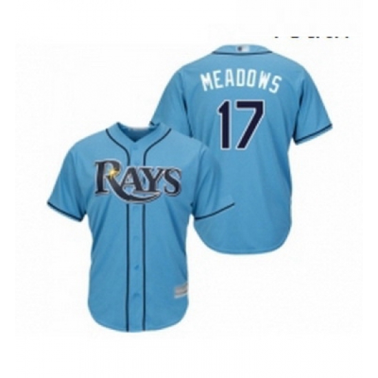 Youth Tampa Bay Rays 17 Austin Meadows Replica Light Blue Alternate 2 Cool Base Baseball Jersey Youth Tampa Bay Rays 17 Austin Meadows Replica Light Blue Alternate 2 Cool Base Baseball Jersey