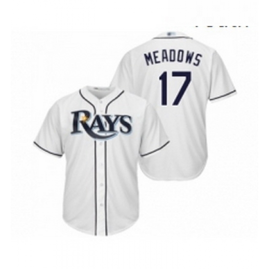 Youth Tampa Bay Rays 17 Austin Meadows Replica White Home Cool Base Baseball Jersey Youth Tampa Bay Rays 17 Austin Meadows Replica White Home Cool Base Baseball Jersey